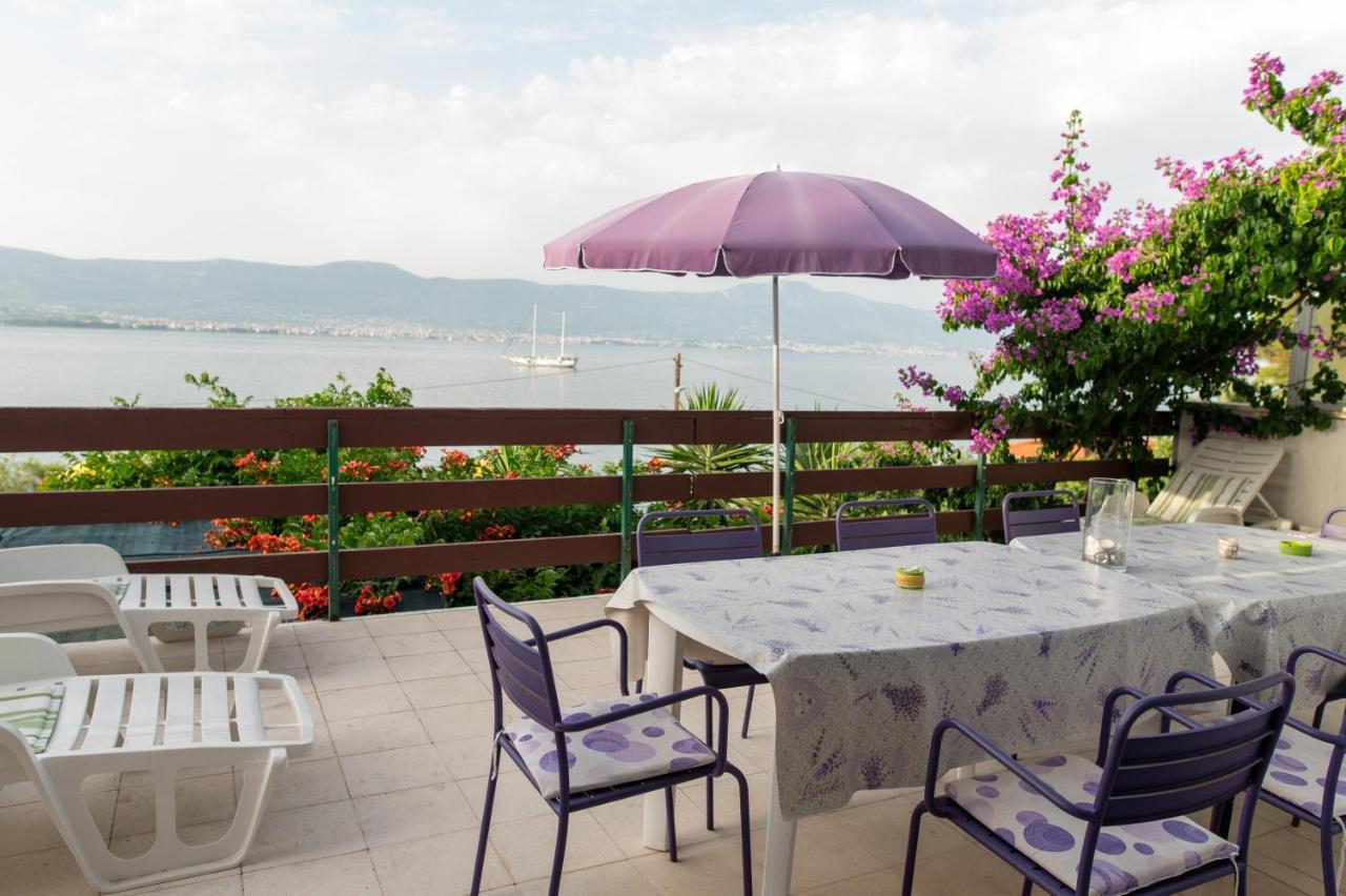 Villa Fjaba - By The Sea - With The Big Terraces & Great Sea View 特罗吉尔 外观 照片
