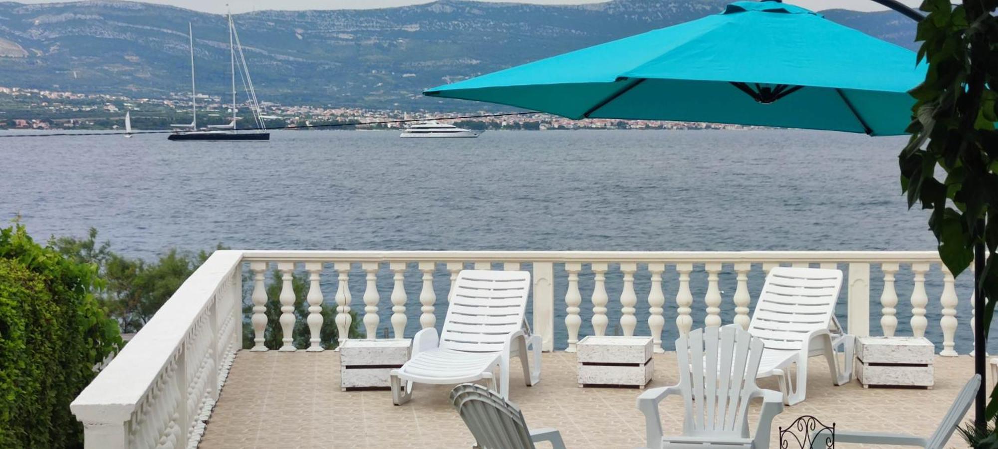 Villa Fjaba - By The Sea - With The Big Terraces & Great Sea View 特罗吉尔 外观 照片
